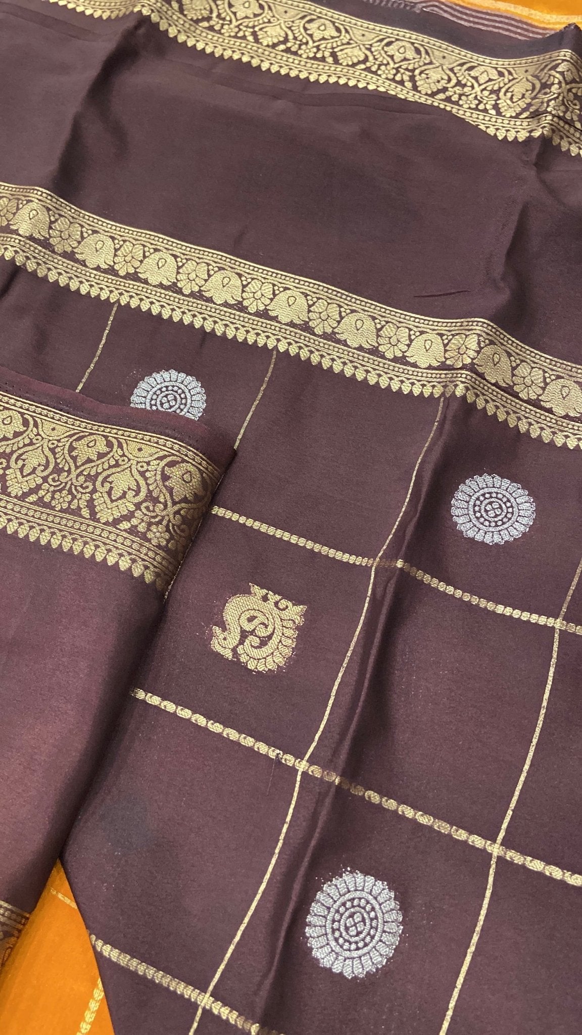 Premium Semi Mysore Silk Saree - Kanjeevaram Silk Mandir