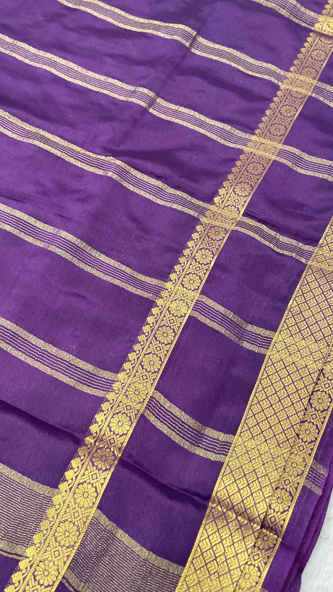 Premium Semi Mysore Silk Saree - Kanjeevaram Silk Mandir