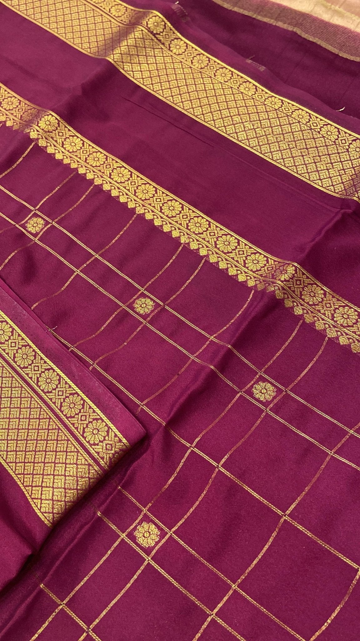 Premium Semi Mysore Silk Saree - Kanjeevaram Silk Mandir