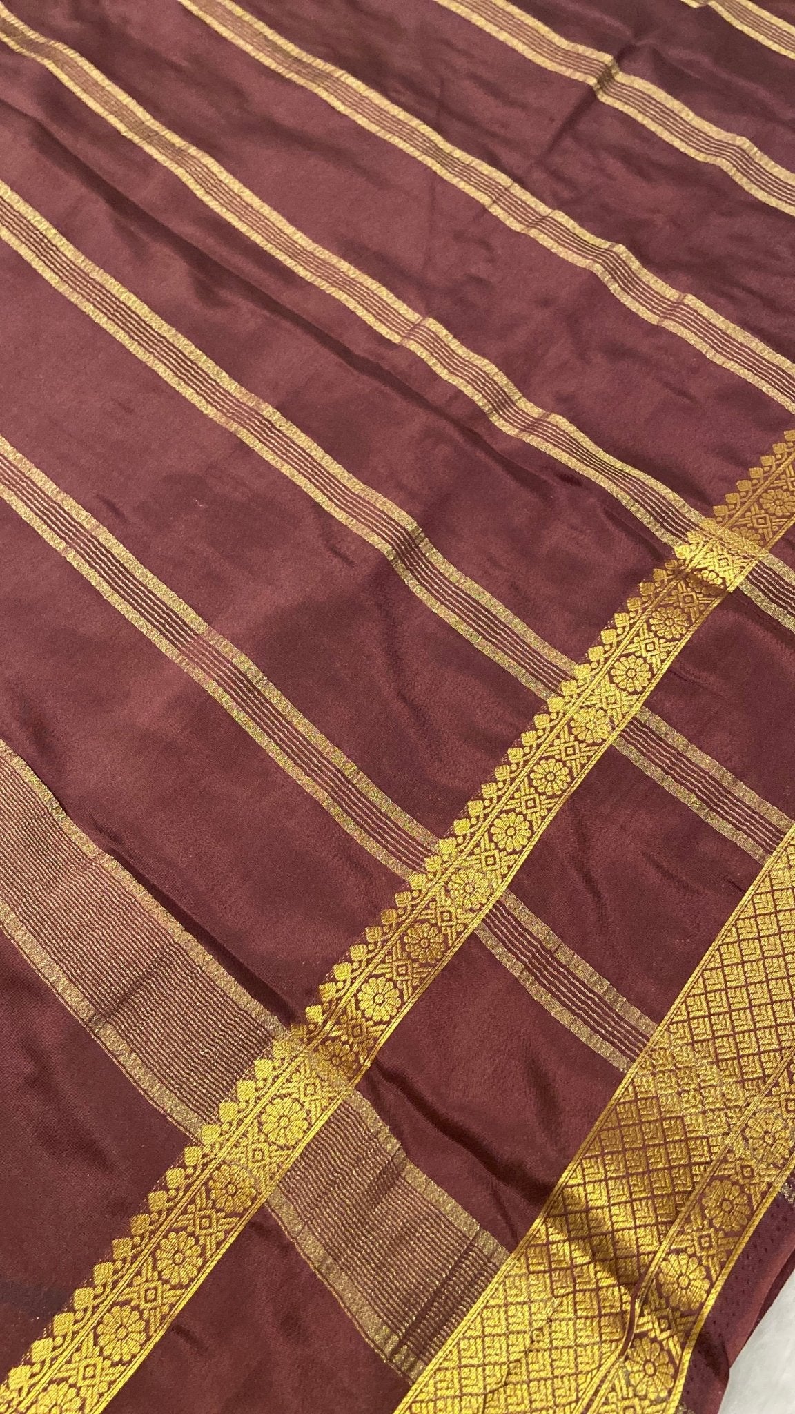 Premium Semi Mysore Silk Saree - Kanjeevaram Silk Mandir