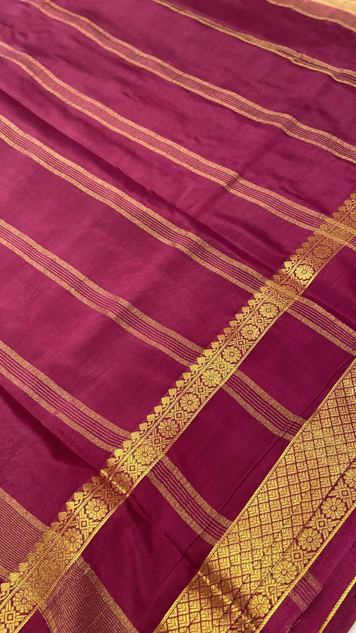 Premium Semi Mysore Silk Saree - Kanjeevaram Silk Mandir