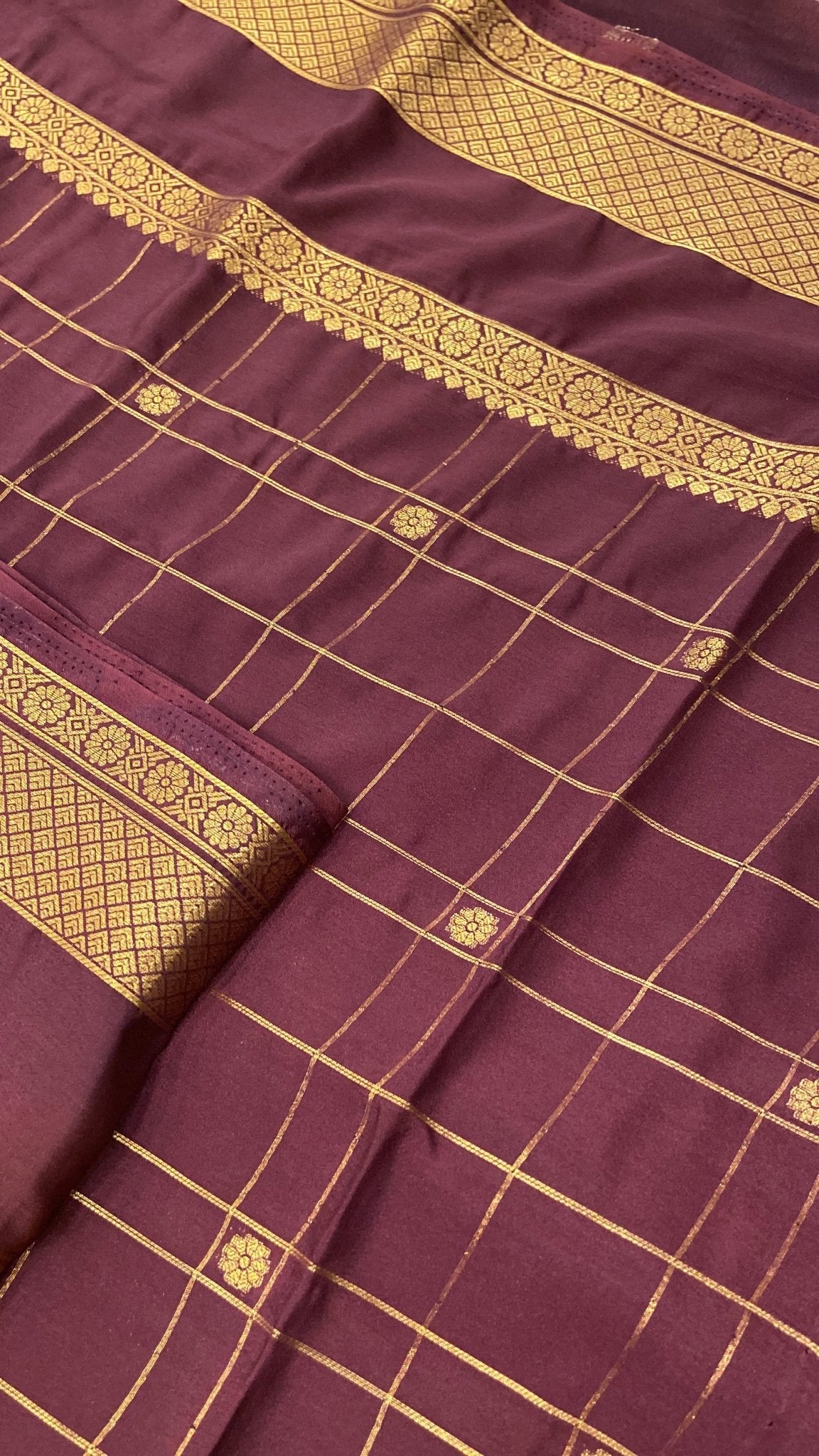 Premium Semi Mysore Silk Saree - Kanjeevaram Silk Mandir