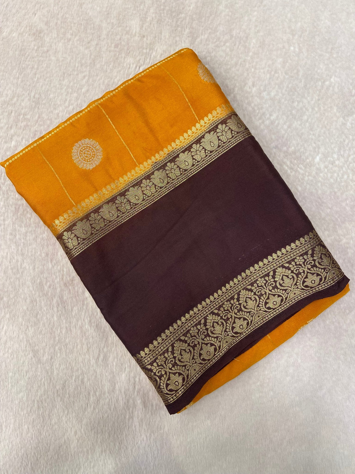 Premium Semi Mysore Silk Saree - Kanjeevaram Silk Mandir