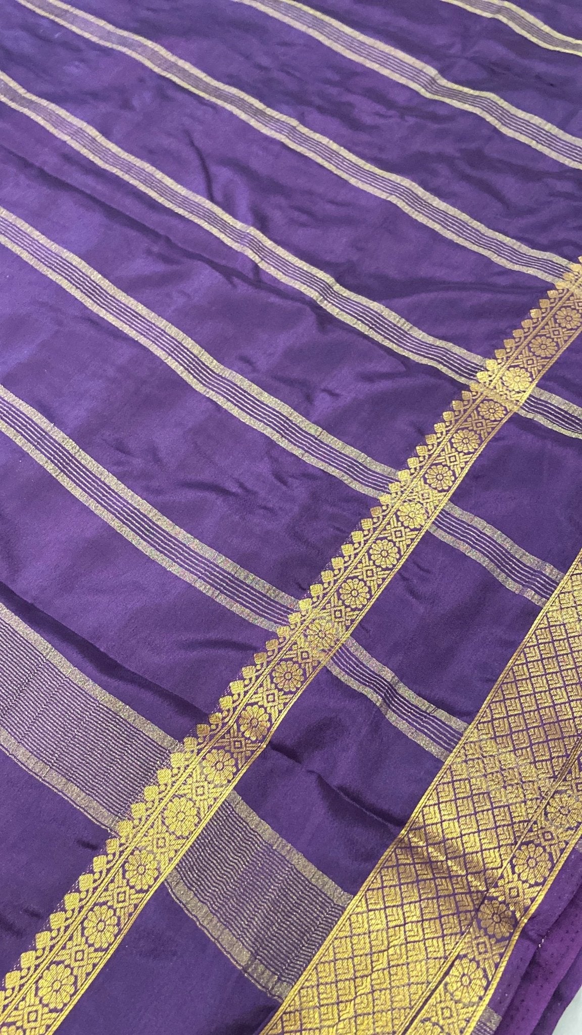 Premium Semi Mysore Silk Saree - Kanjeevaram Silk Mandir