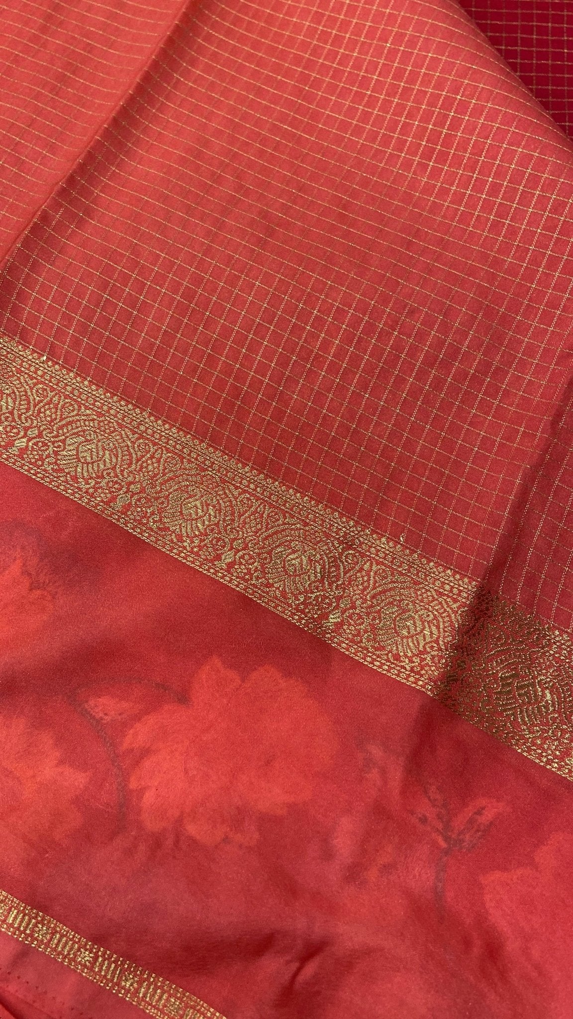 Premium Semi Mysore Silk Saree With Embroidery Border💗 - Kanjeevaram Silk Mandir