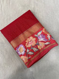 Premium Semi Mysore Silk Saree With Embroidery Border💗 - Kanjeevaram Silk Mandir
