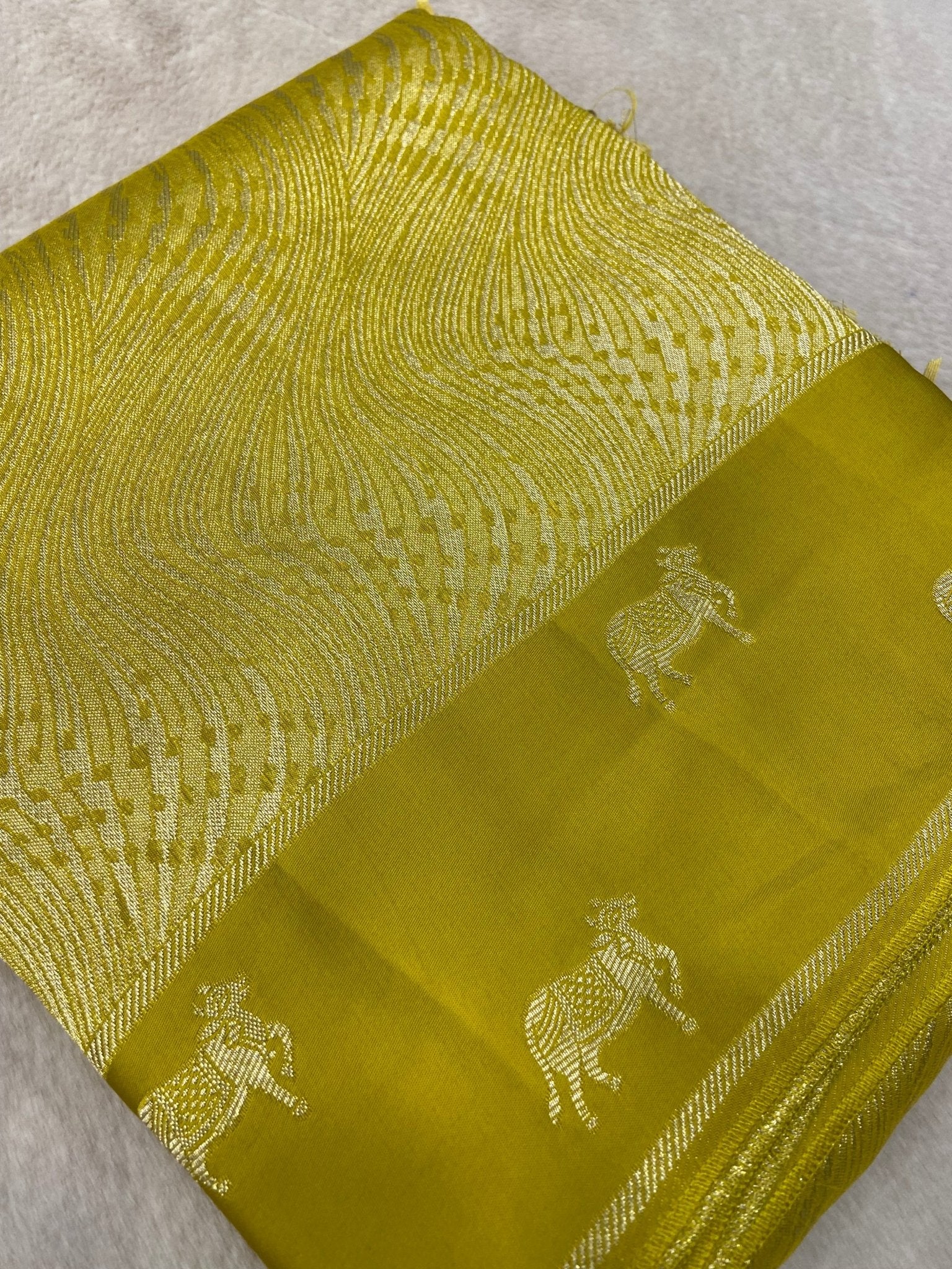 Premium Semi Uppada Silk Saree - Kanjeevaram Silk Mandir