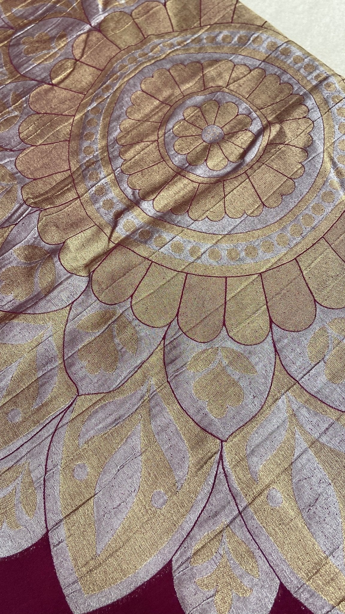 Premium Soft Chiffon Georgette Saree - Kanjeevaram Silk Mandir