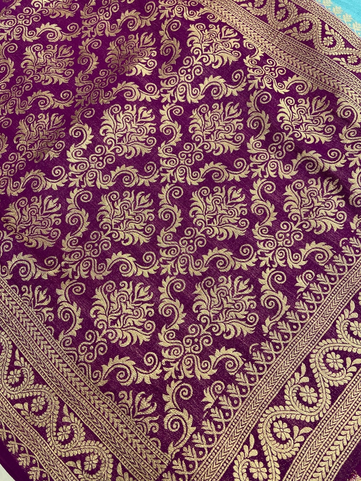 Premium Soft Georgette - Kanjeevaram Silk Mandir