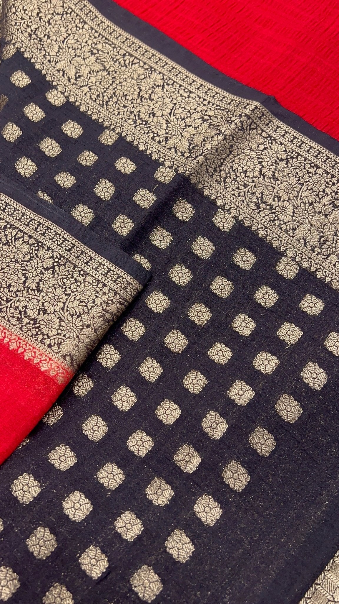 Premium Soft Georgette Saree - Kanjeevaram Silk Mandir