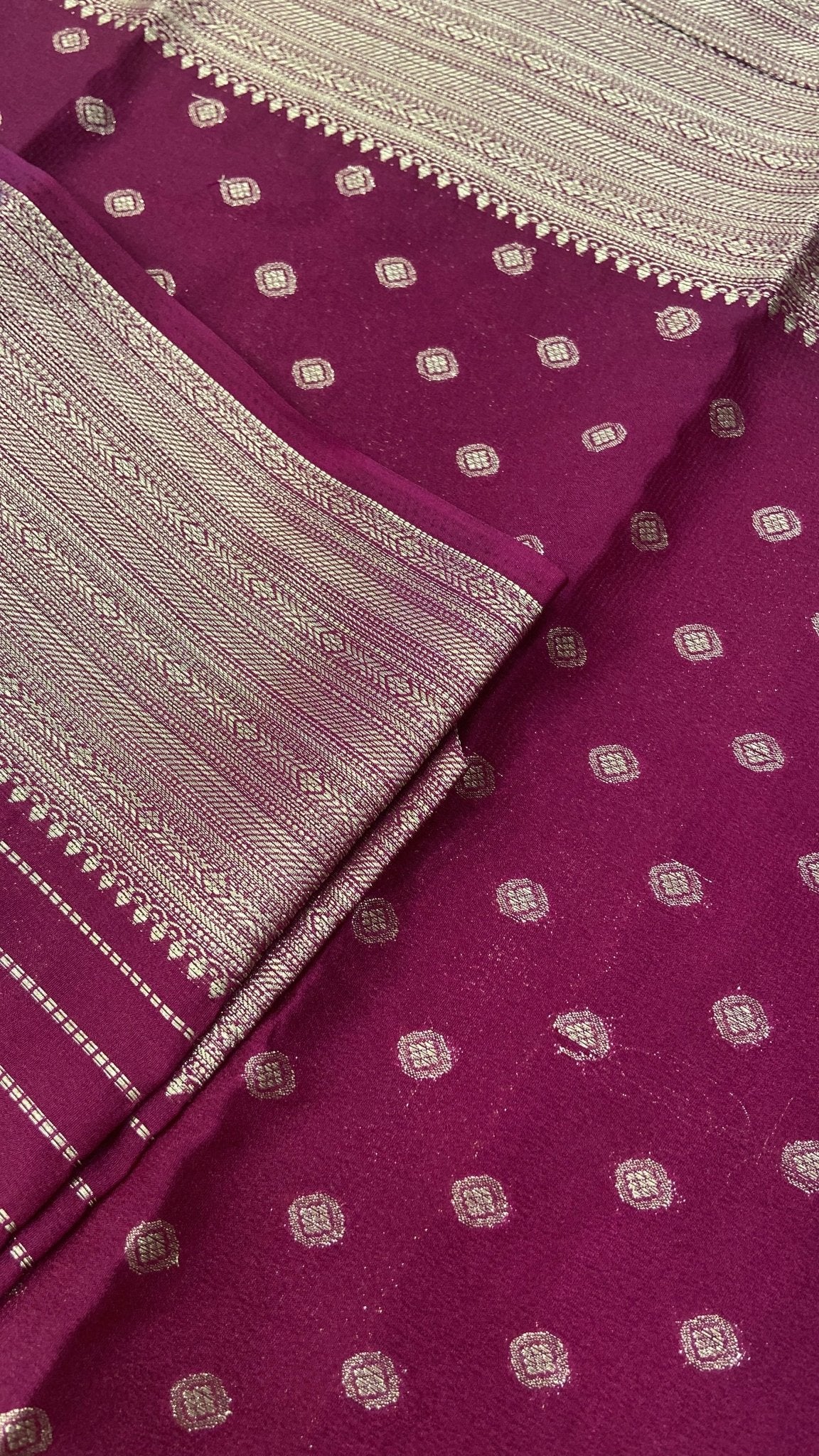 Premium Soft Georgette Saree - Kanjeevaram Silk Mandir