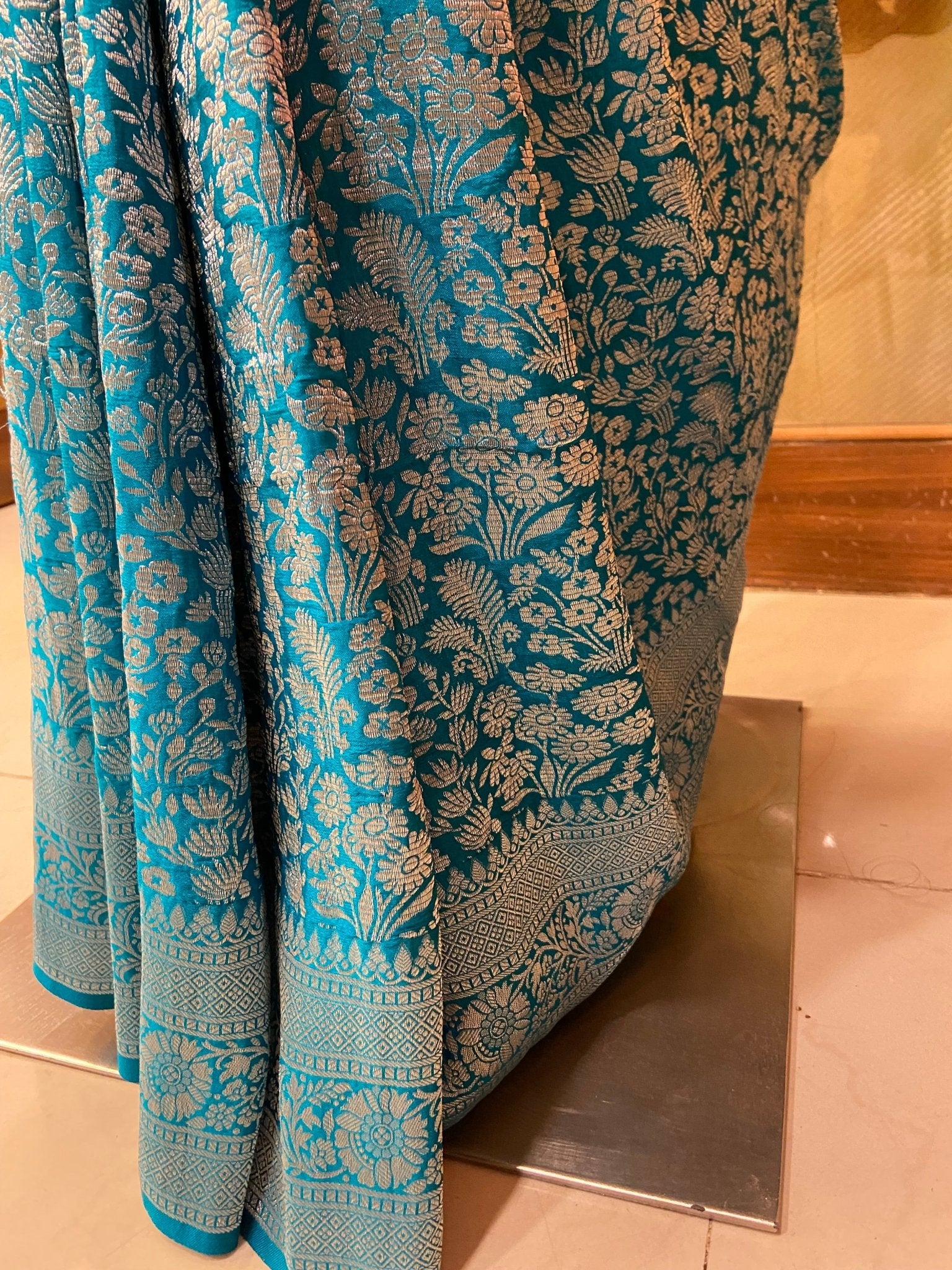 Premium Soft Georgette Saree - Kanjeevaram Silk Mandir