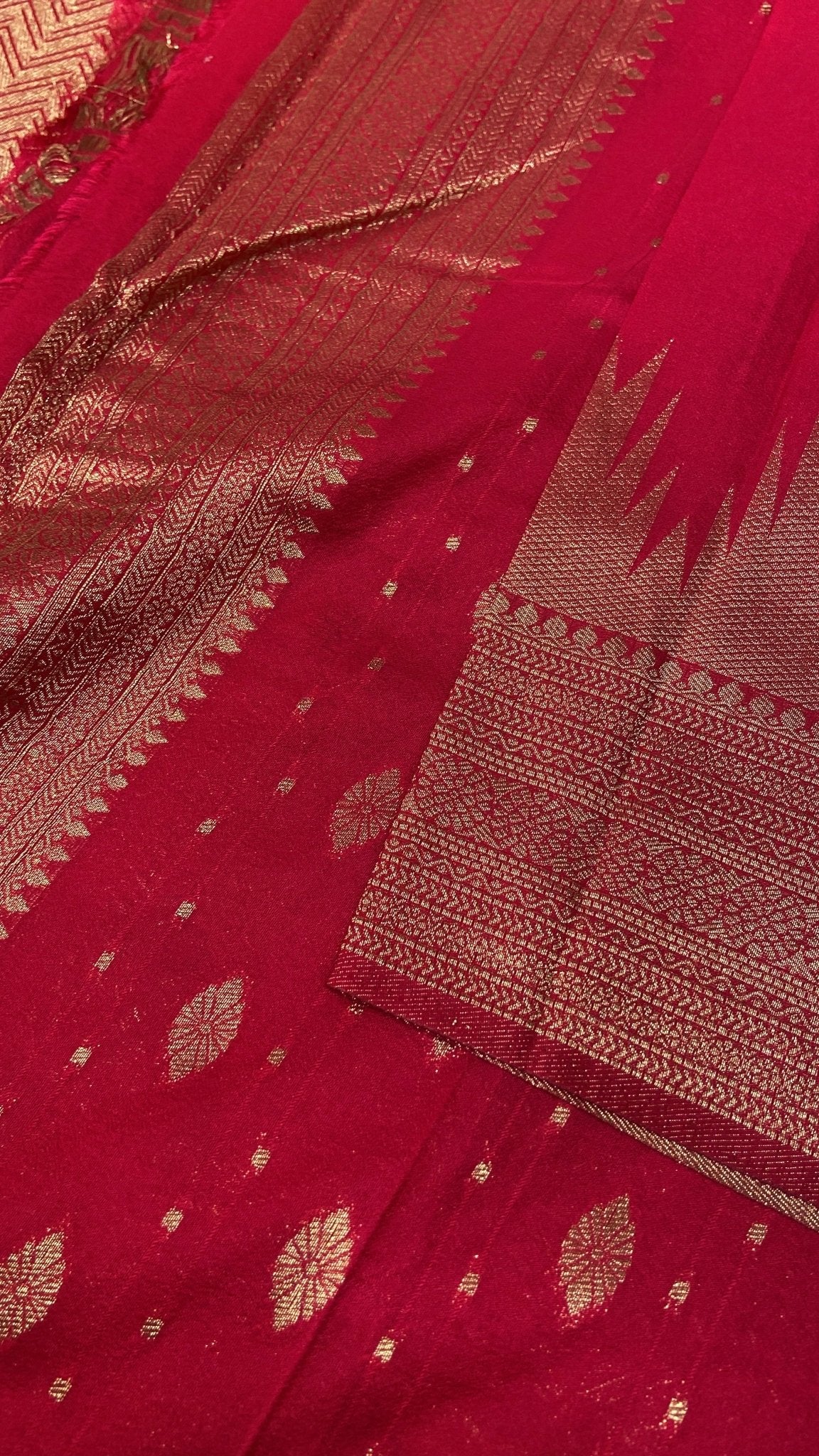 Premium Soft Georgette Saree💗 - Kanjeevaram Silk Mandir