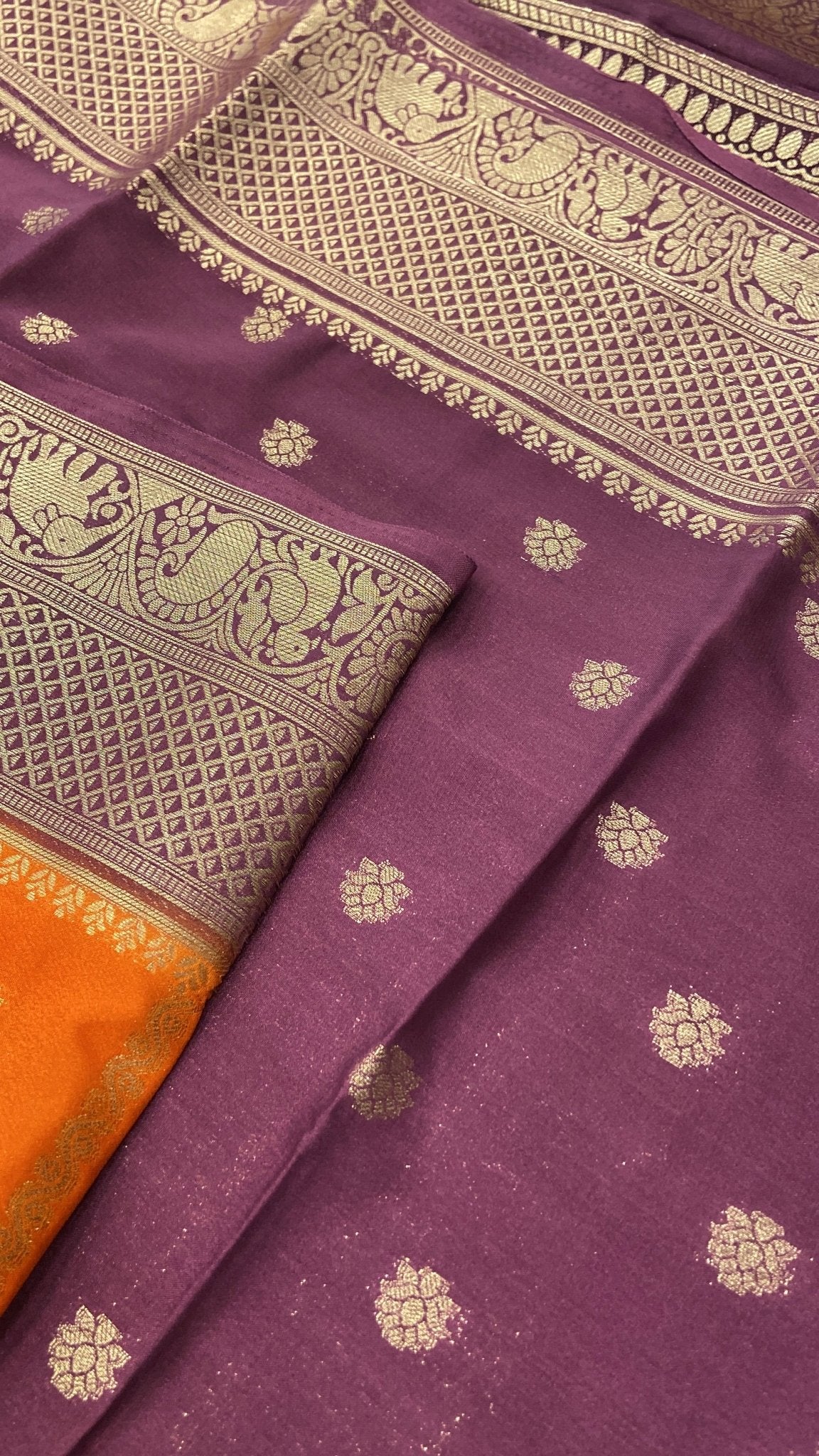 Premium Soft Georgette Saree - Kanjeevaram Silk Mandir
