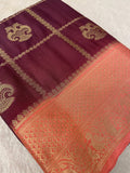 Premium Soft Georgette Saree - Kanjeevaram Silk Mandir