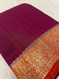 Premium Soft Georgette Saree - Kanjeevaram Silk Mandir