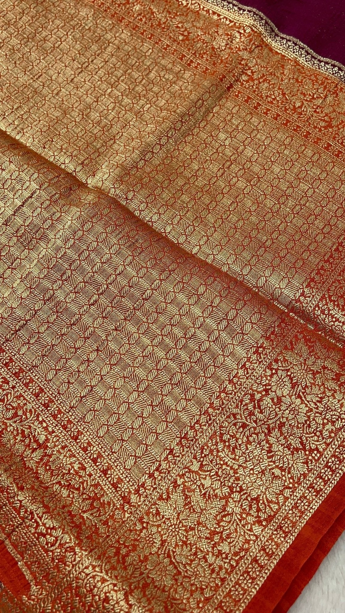 Premium Soft Georgette Saree - Kanjeevaram Silk Mandir