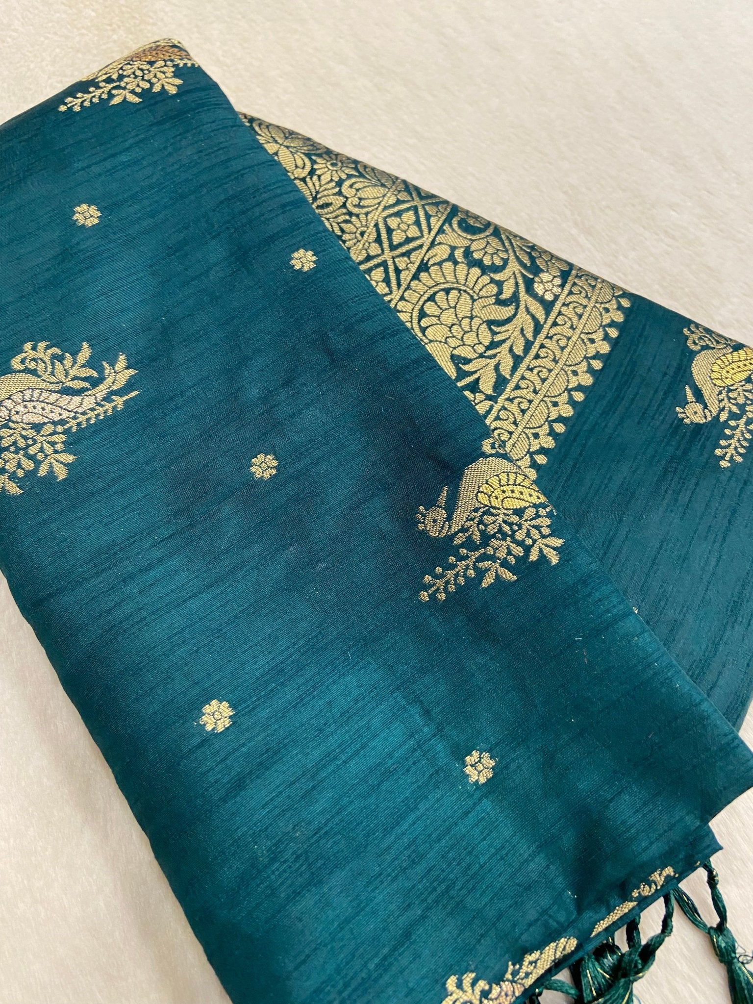 Premium Soft Georgette Saree - Kanjeevaram Silk Mandir