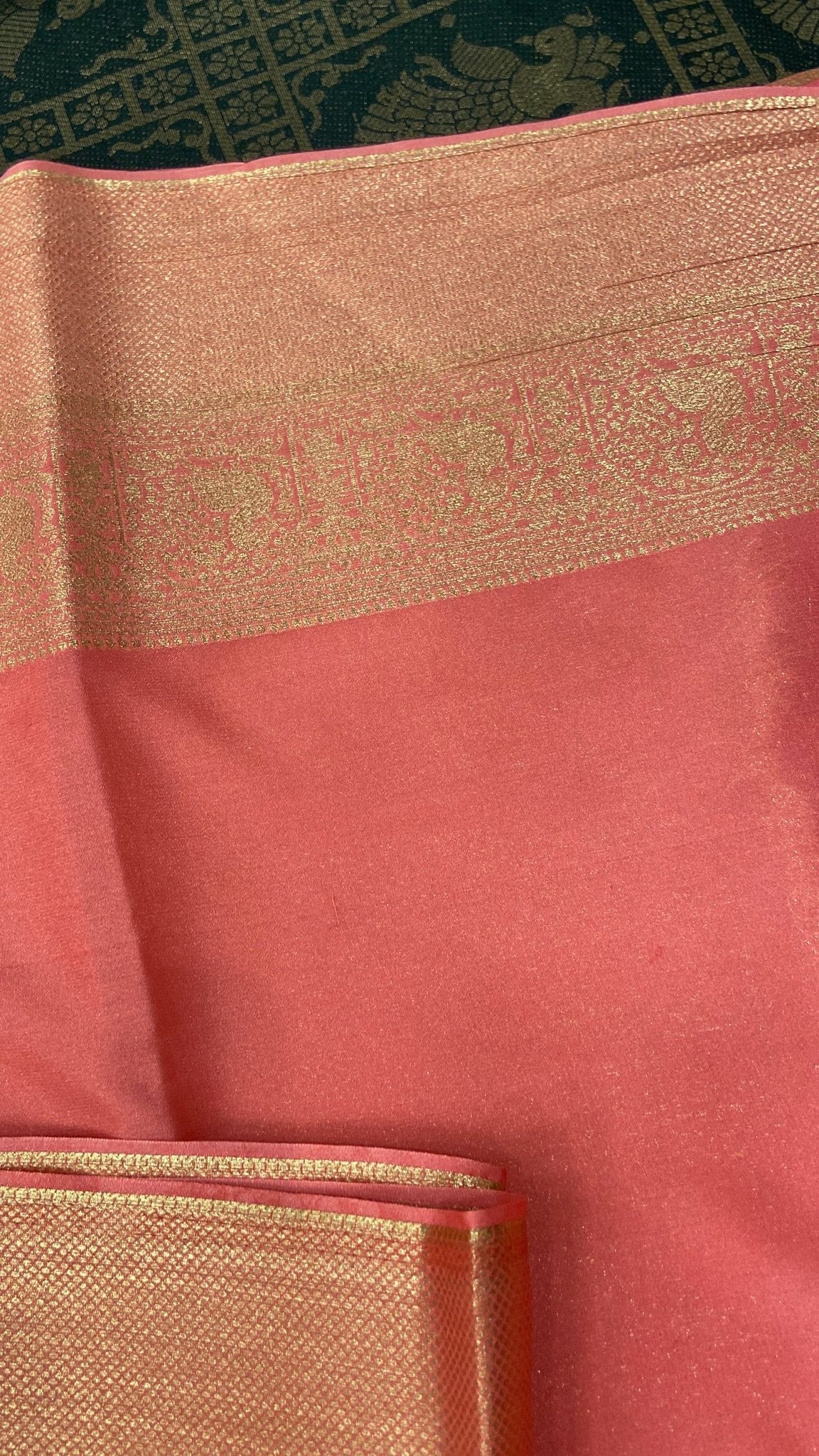 Premium Soft Georgette Saree - Kanjeevaram Silk Mandir