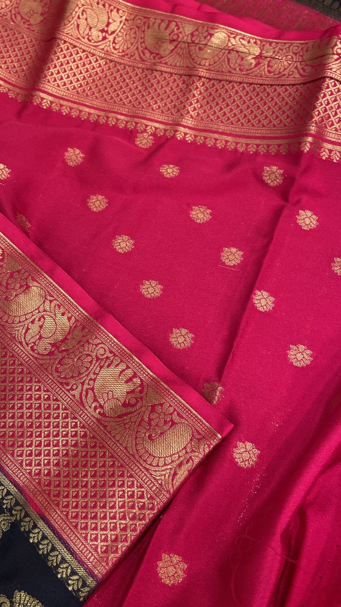 Premium Soft Georgette Saree - Kanjeevaram Silk Mandir
