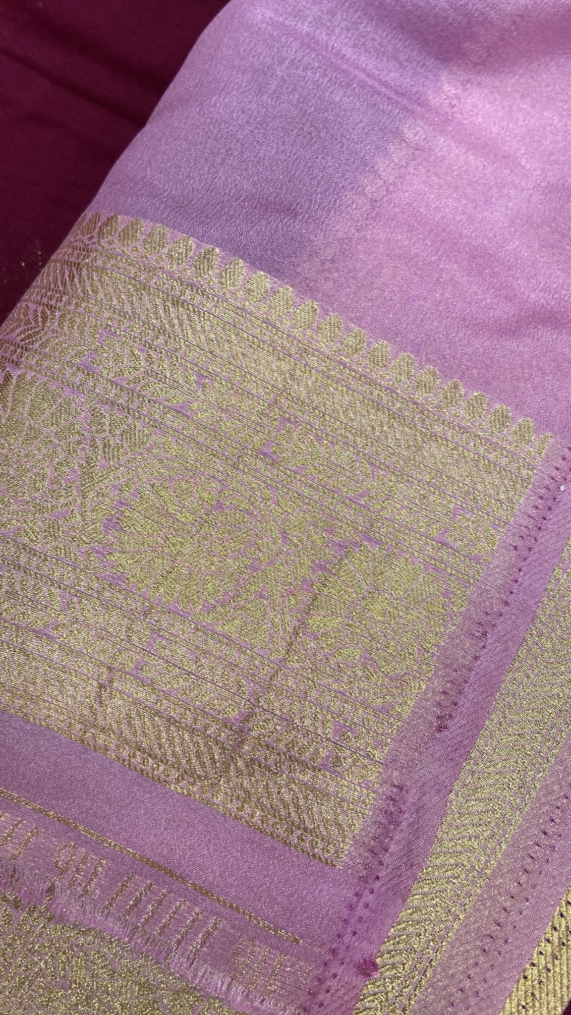 Premium Soft Georgette Saree - Kanjeevaram Silk Mandir
