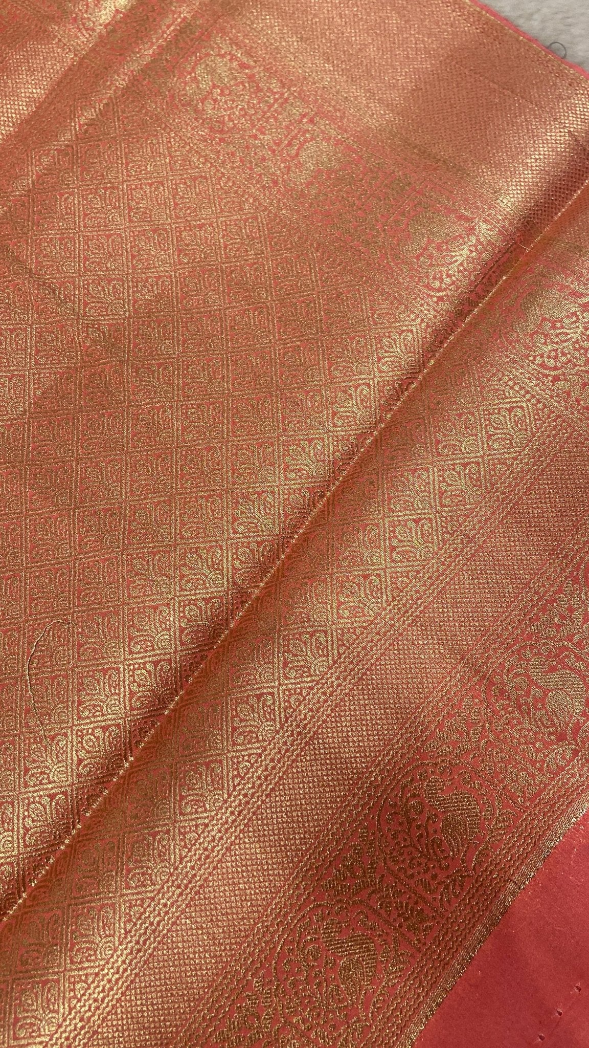 Premium Soft Georgette Saree - Kanjeevaram Silk Mandir