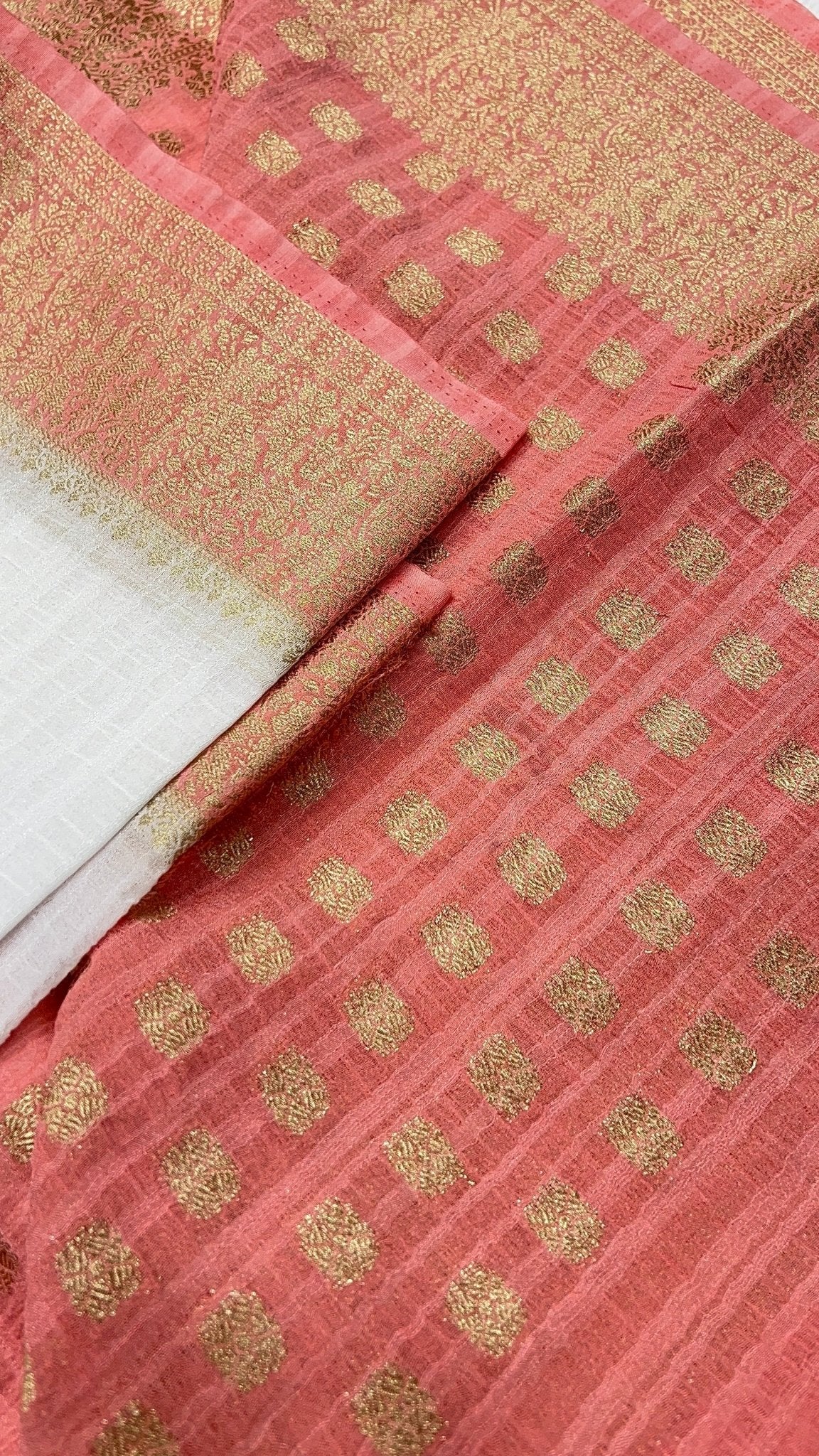 Premium Soft Georgette Saree - Kanjeevaram Silk Mandir