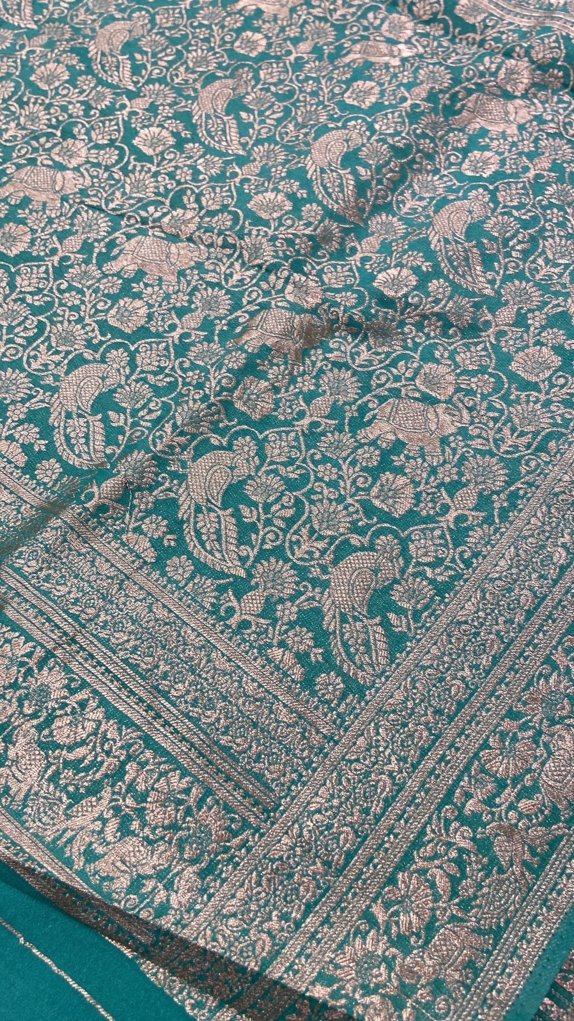 Premium Soft Georgette Saree - Kanjeevaram Silk Mandir