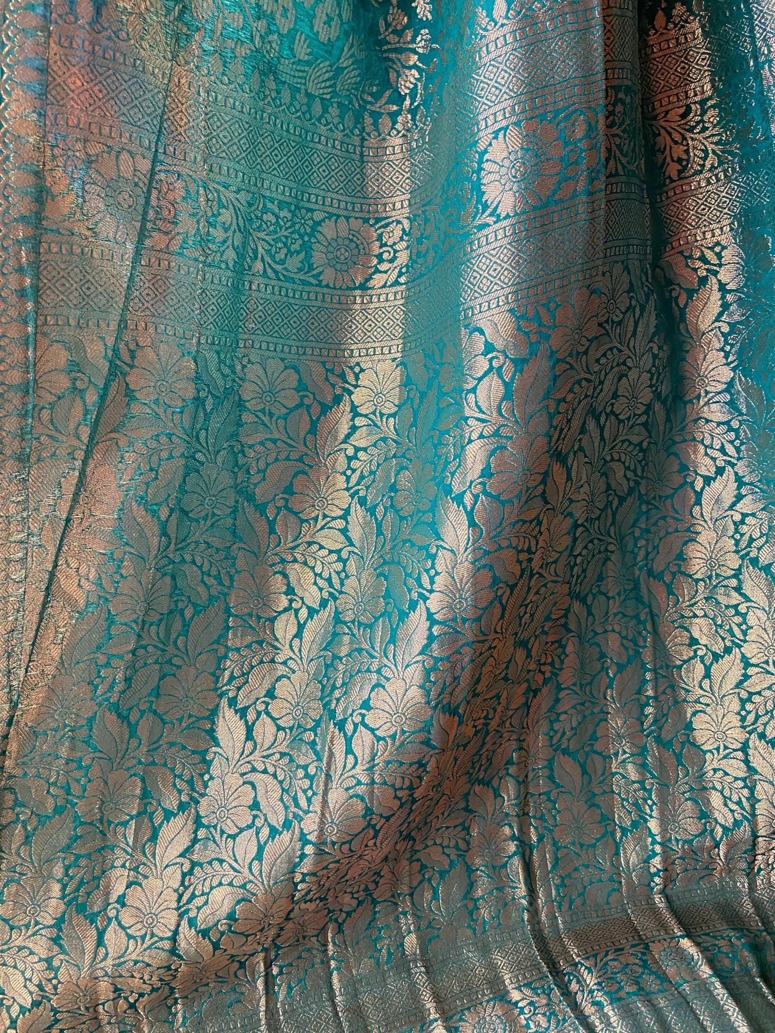 Premium Soft Georgette Saree - Kanjeevaram Silk Mandir