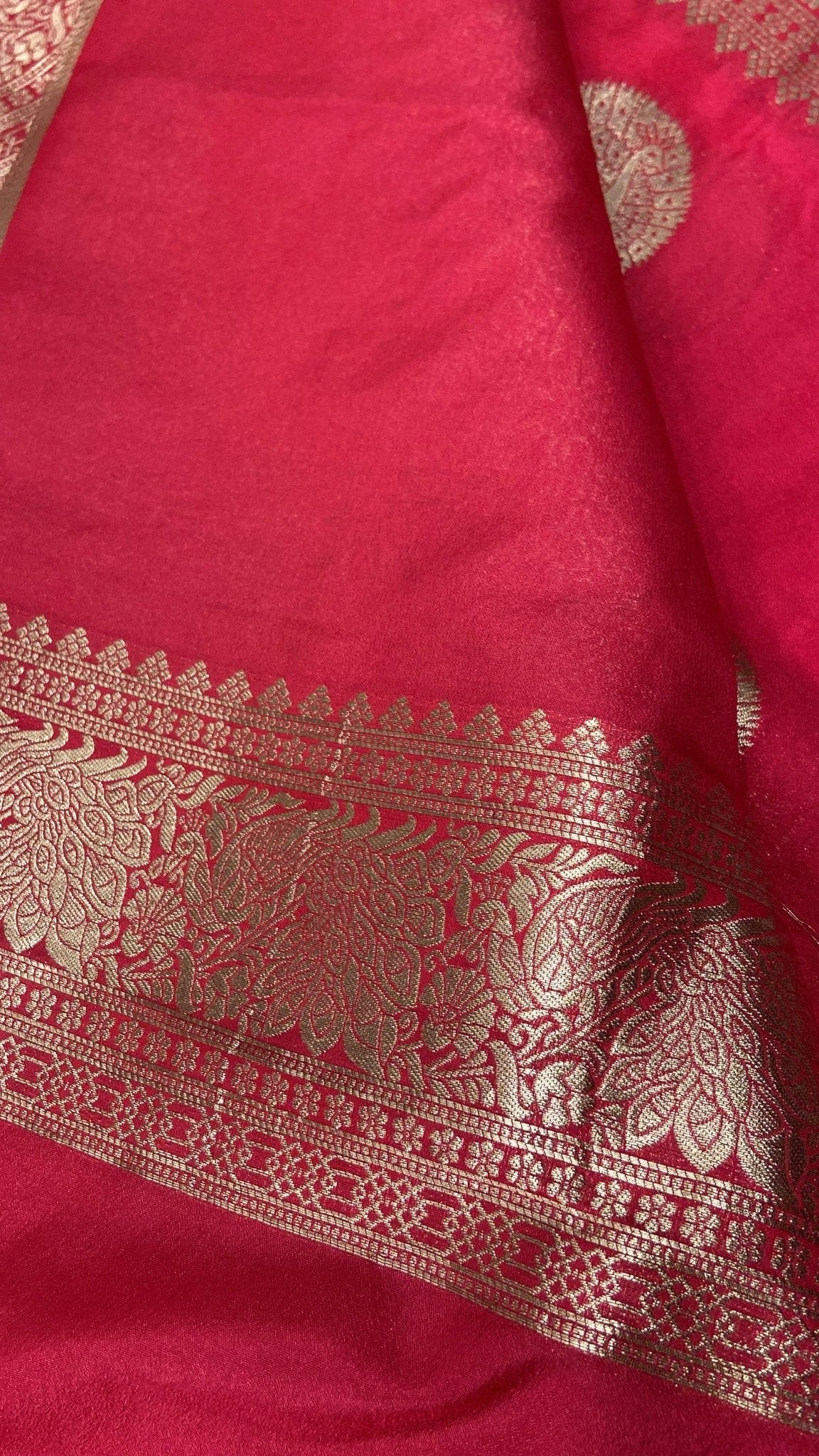 Premium Soft Georgette Saree - Kanjeevaram Silk Mandir