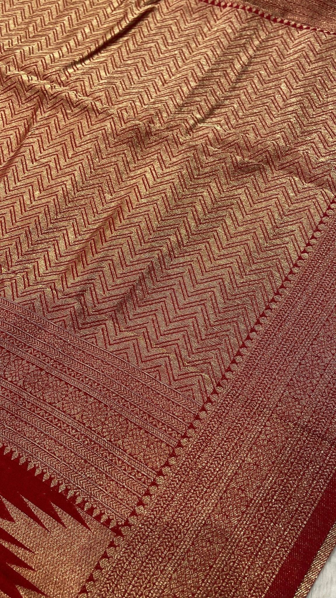 Premium Soft Georgette Saree - Kanjeevaram Silk Mandir