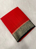 Premium Soft Georgette Saree - Kanjeevaram Silk Mandir