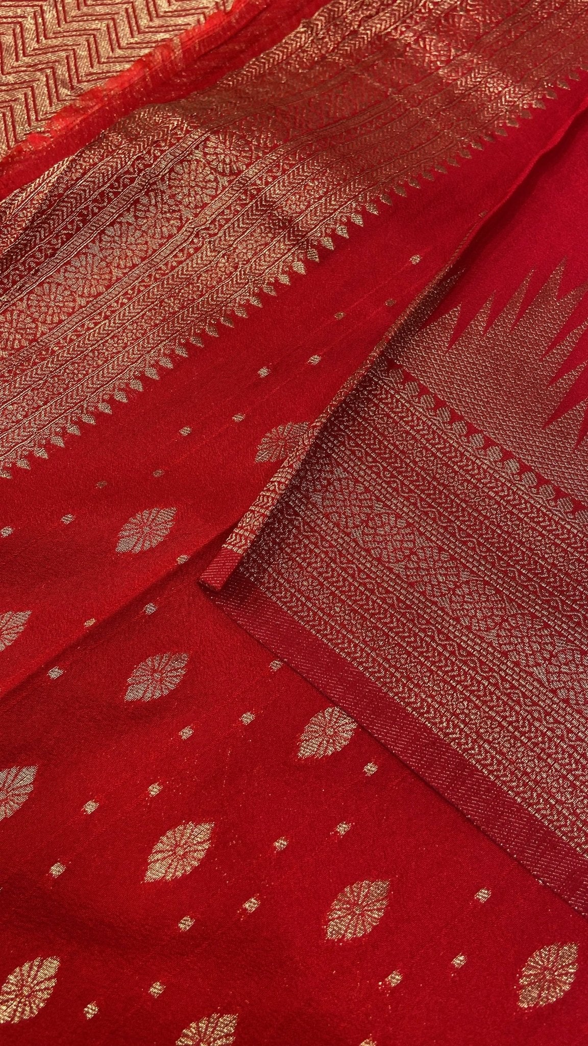 Premium Soft Georgette Saree❤️ - Kanjeevaram Silk Mandir
