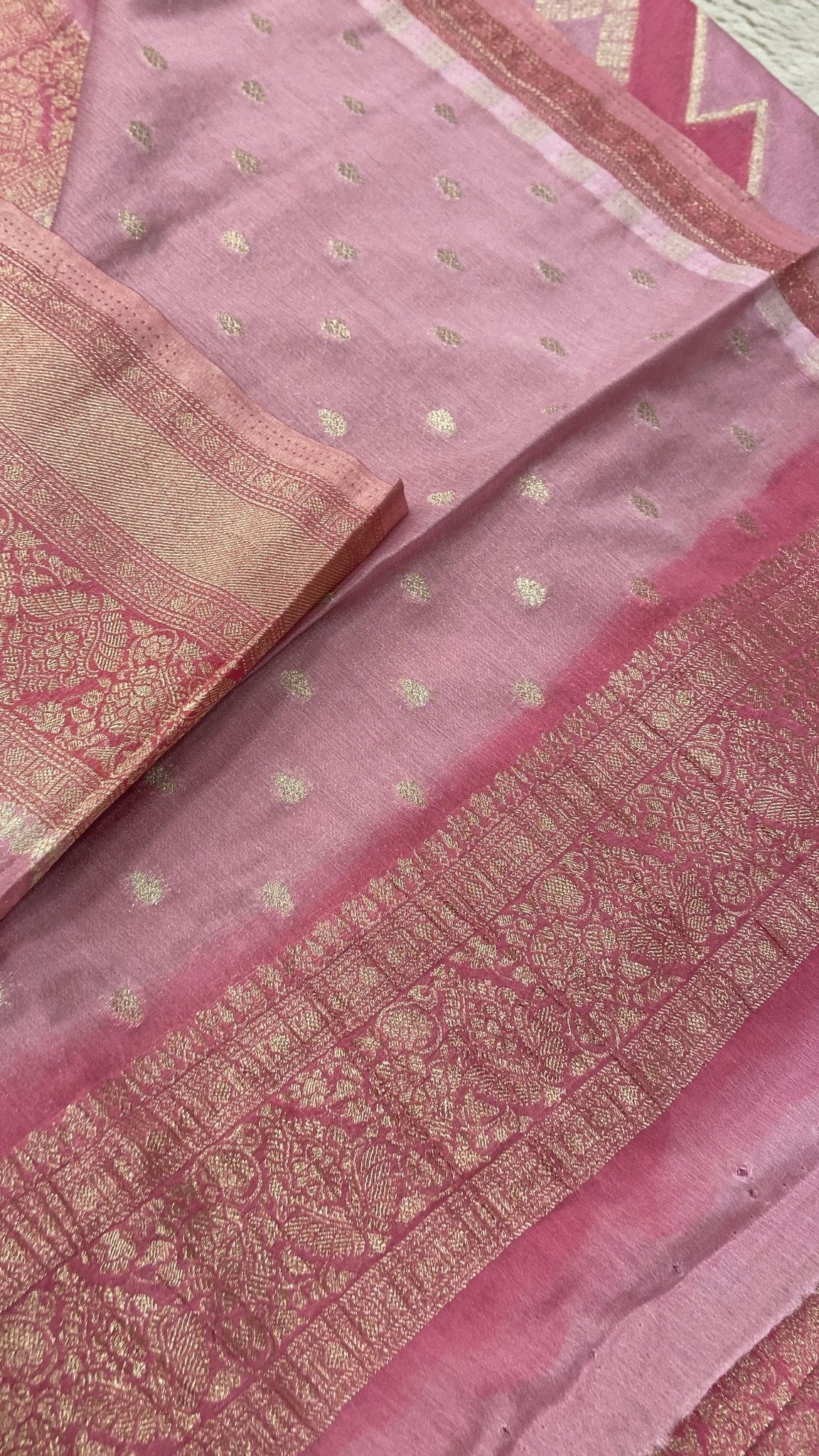 Premium Soft Georgette Saree - Kanjeevaram Silk Mandir
