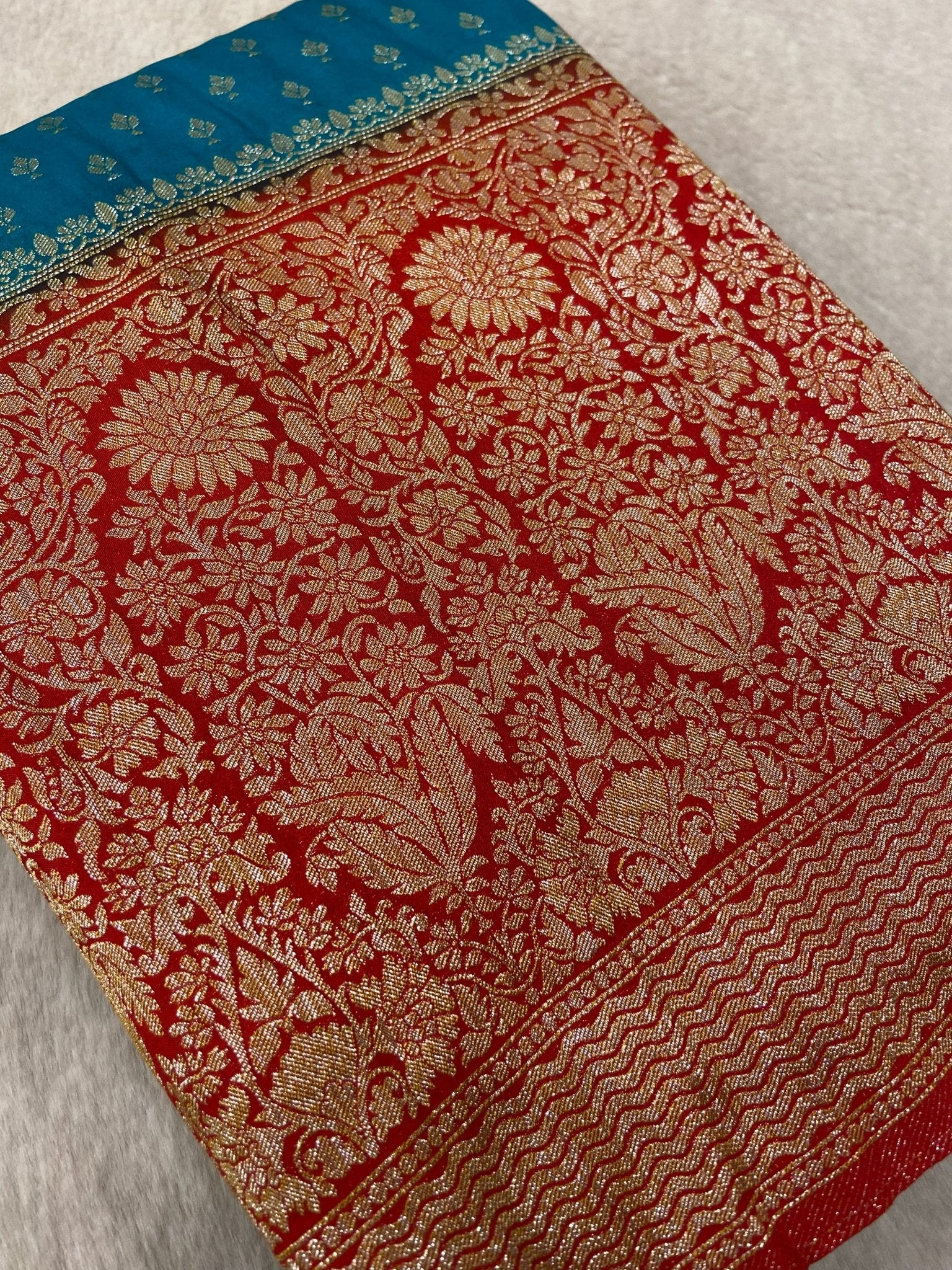 Premium Soft Georgette Saree-900397 - Kanjeevaram Silk Mandir