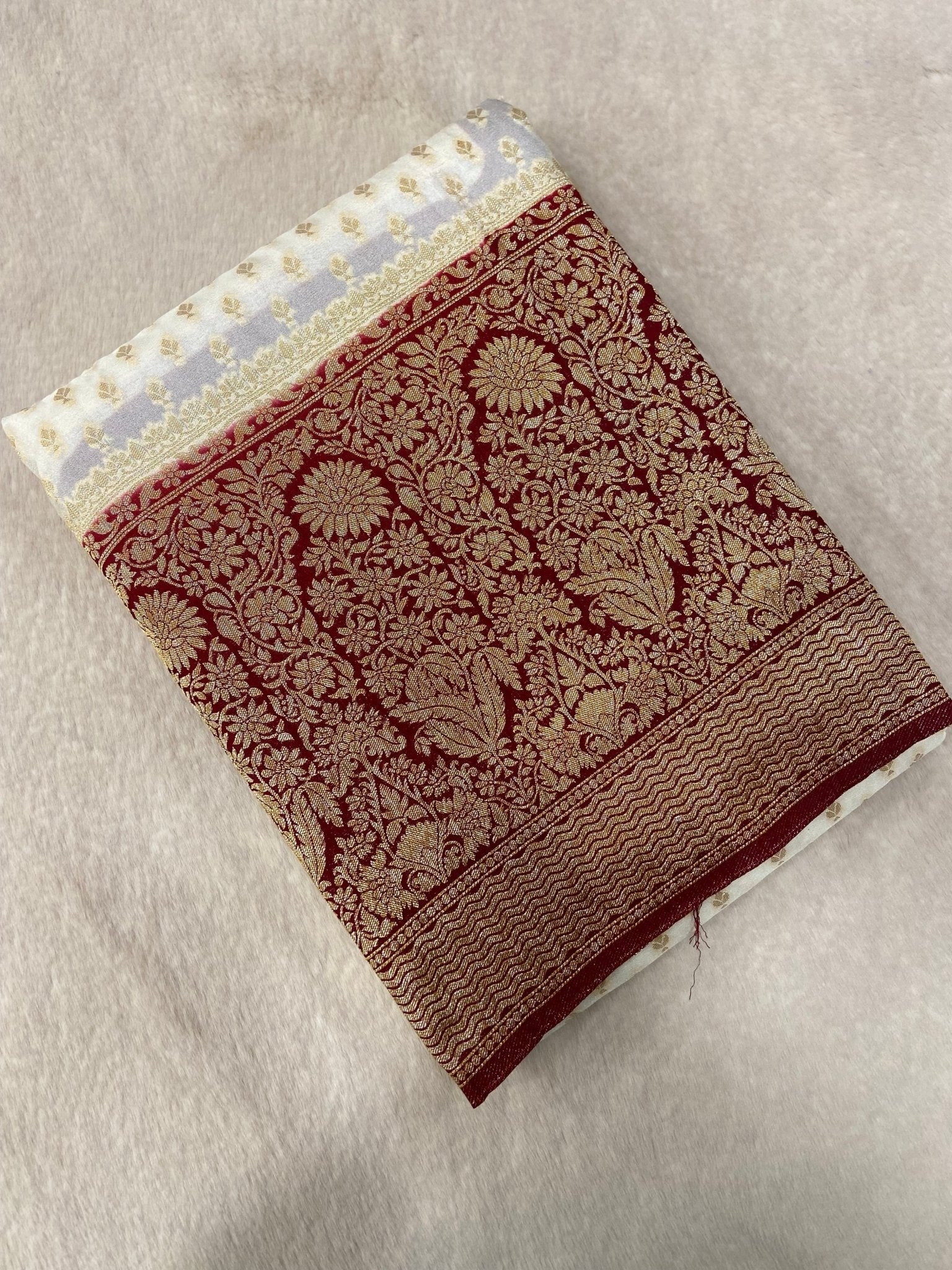 Premium Soft Georgette Saree-900397 - Kanjeevaram Silk Mandir