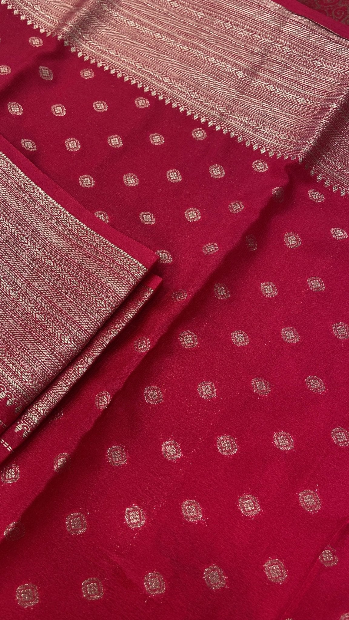 Premium Soft Georgette Saree - Kanjeevaram Silk Mandir