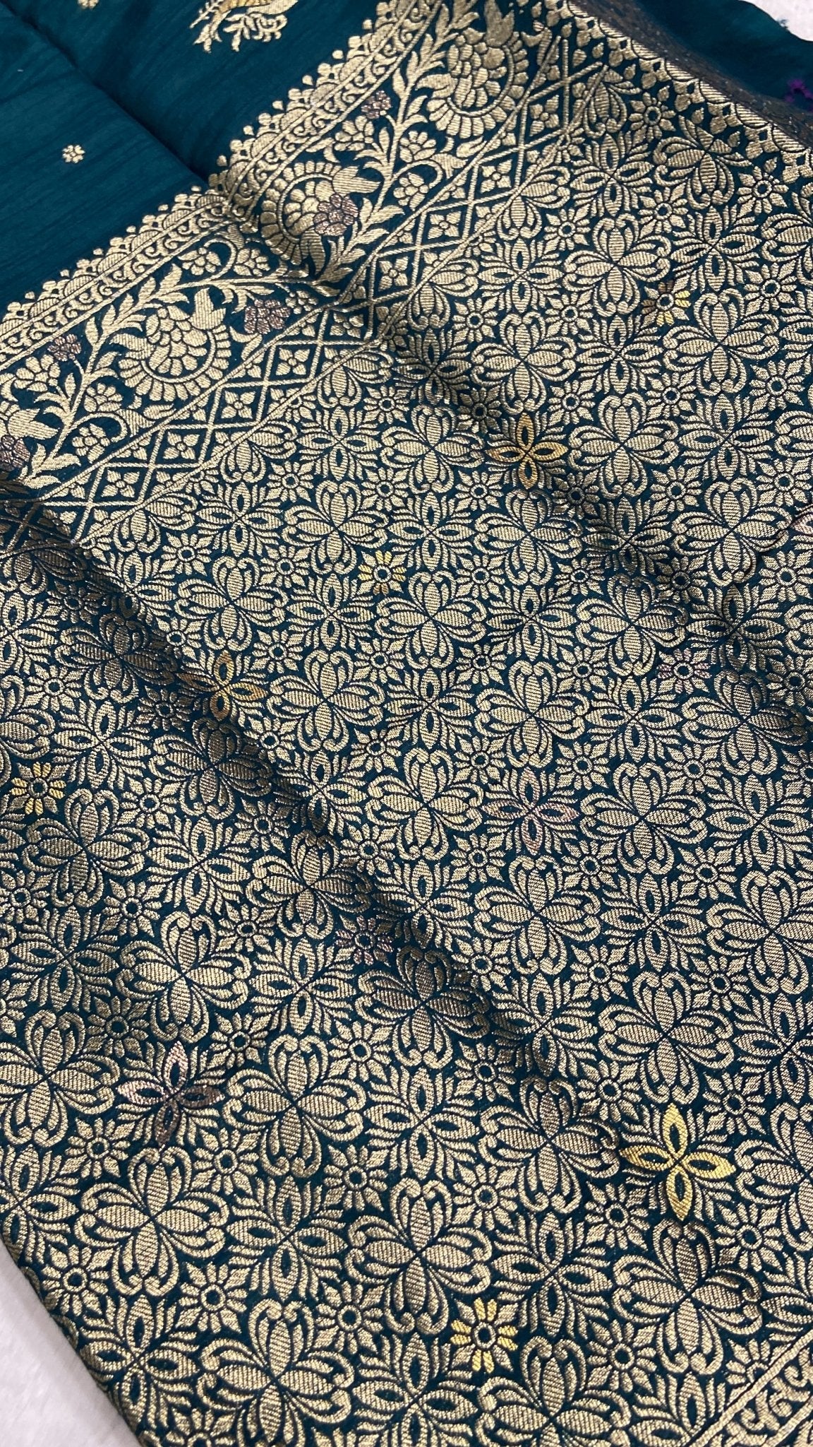 Premium Soft Georgette Saree - Kanjeevaram Silk Mandir