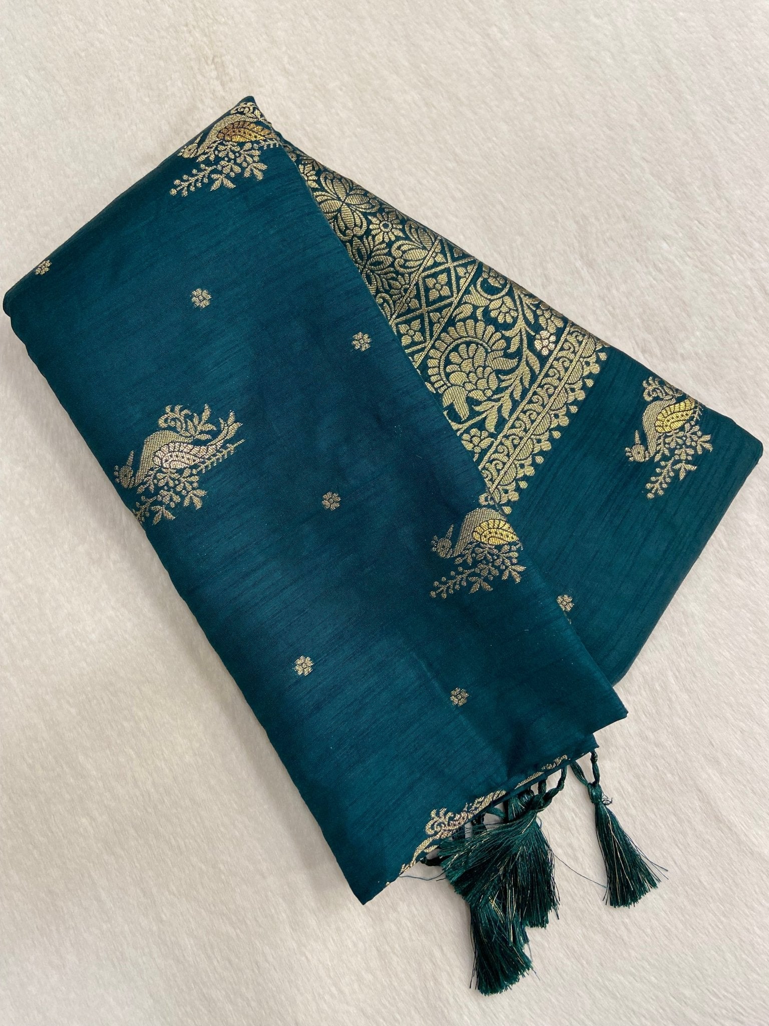 Premium Soft Georgette Saree - Kanjeevaram Silk Mandir