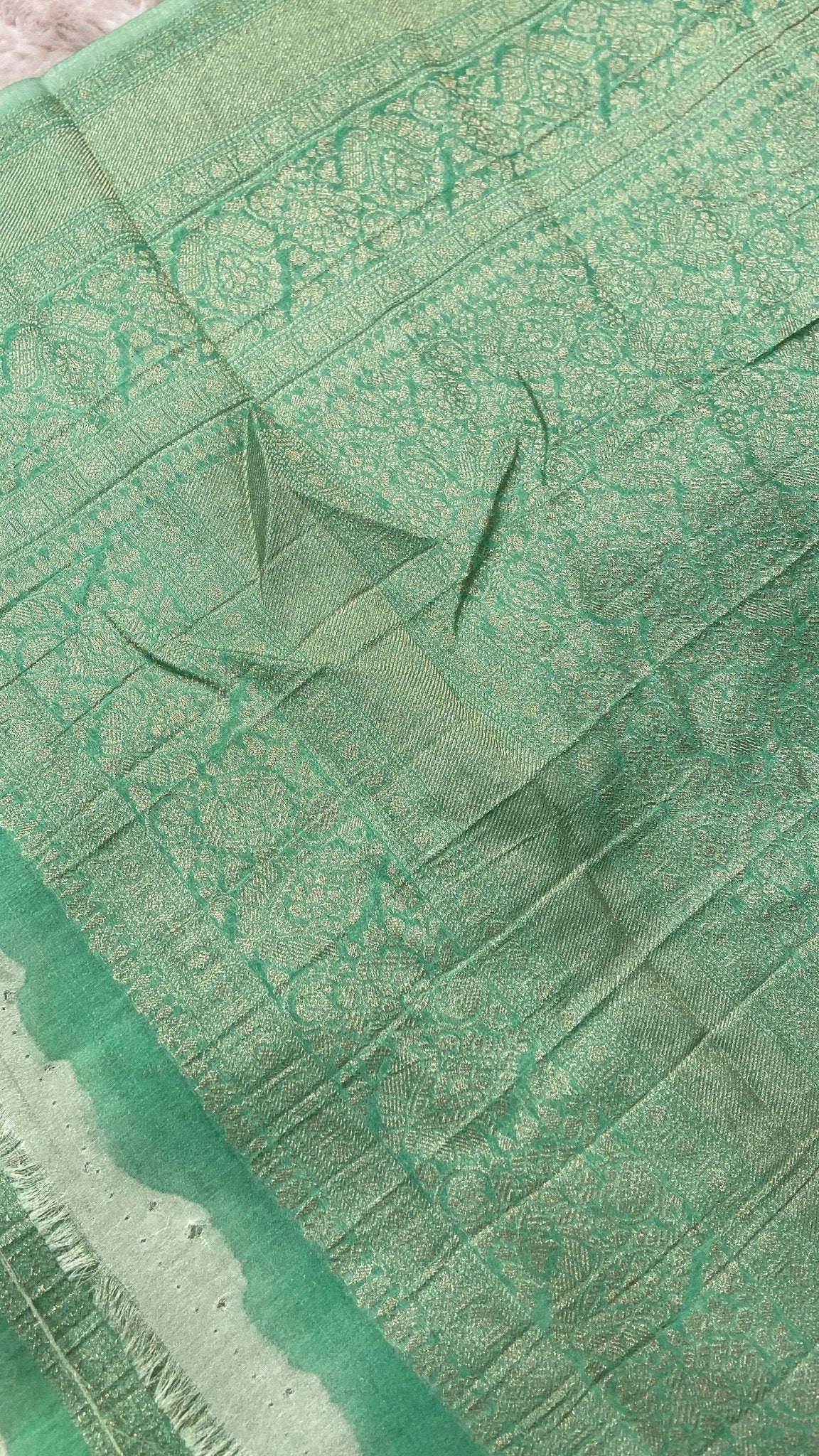 Premium Soft Georgette Saree - Kanjeevaram Silk Mandir