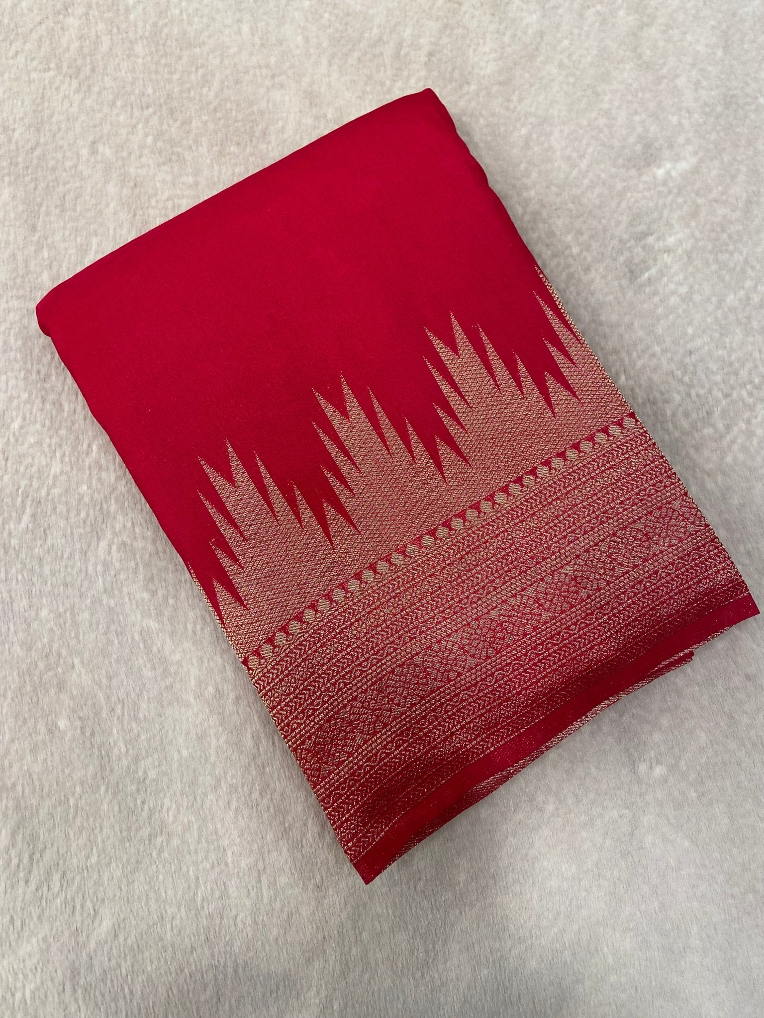 Premium Soft Georgette Saree💗 - Kanjeevaram Silk Mandir