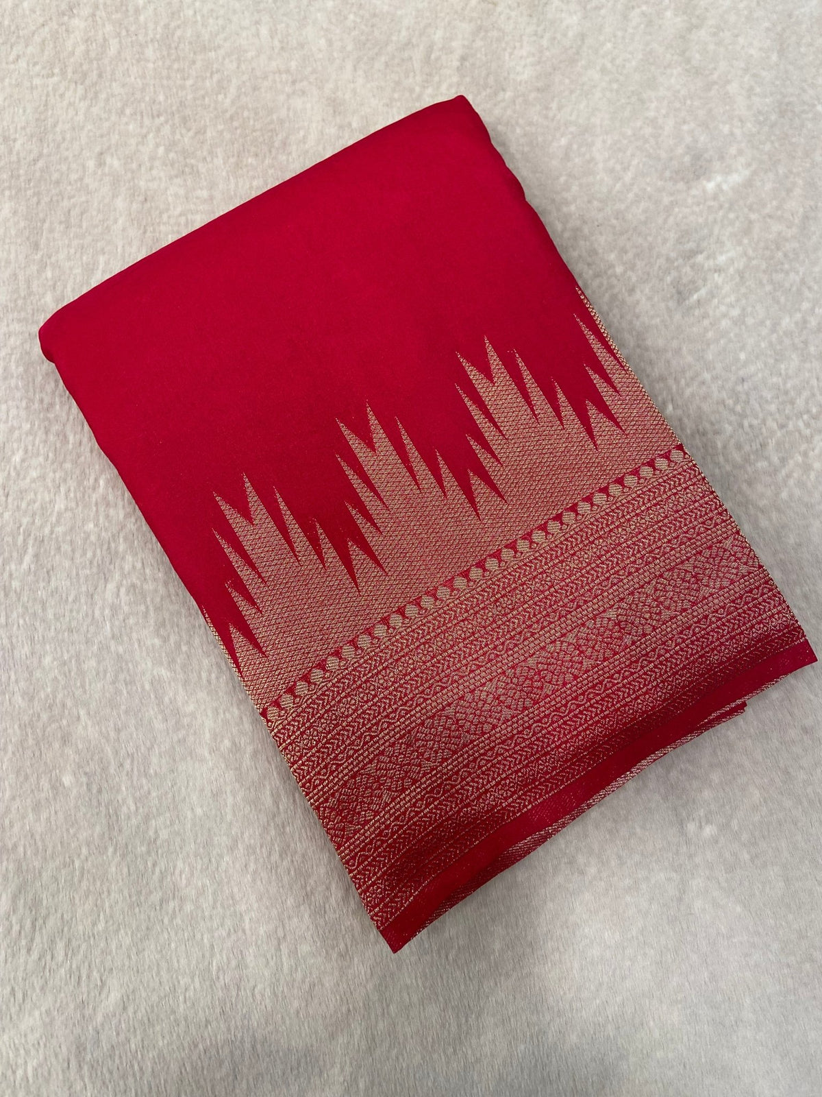 Premium Soft Georgette Saree💗 - Kanjeevaram Silk Mandir