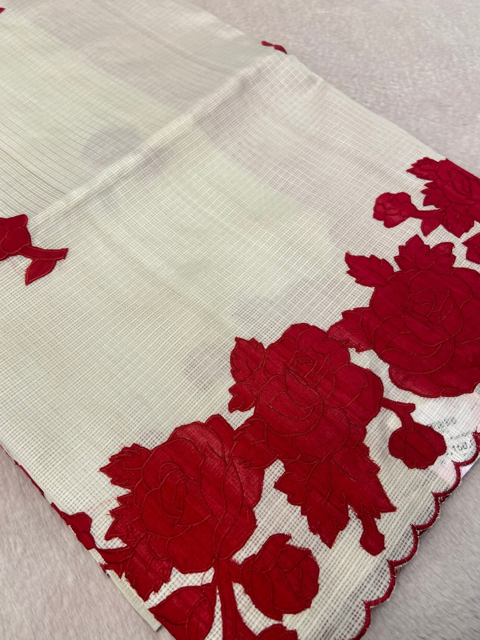 Premium Soft Kota Organza Saree - Kanjeevaram Silk Mandir