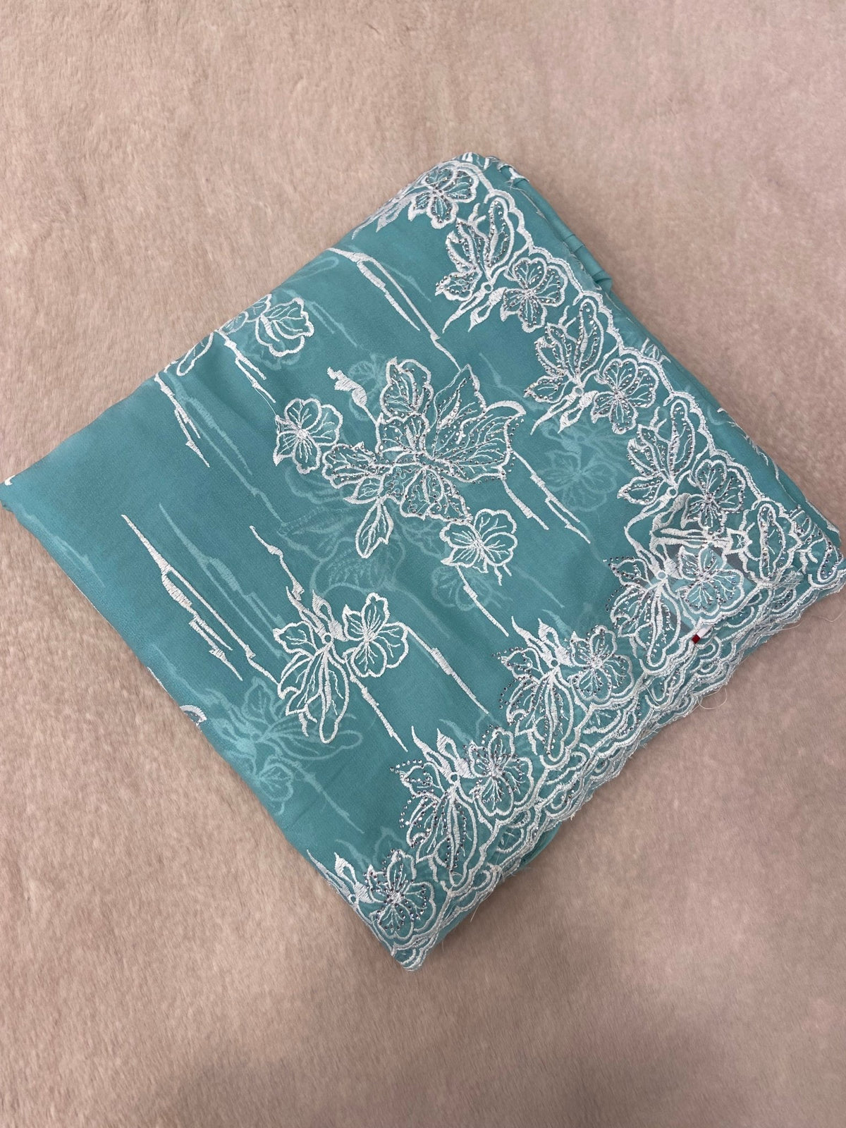 Premium Soft Organza Saree🩵 - Kanjeevaram Silk Mandir