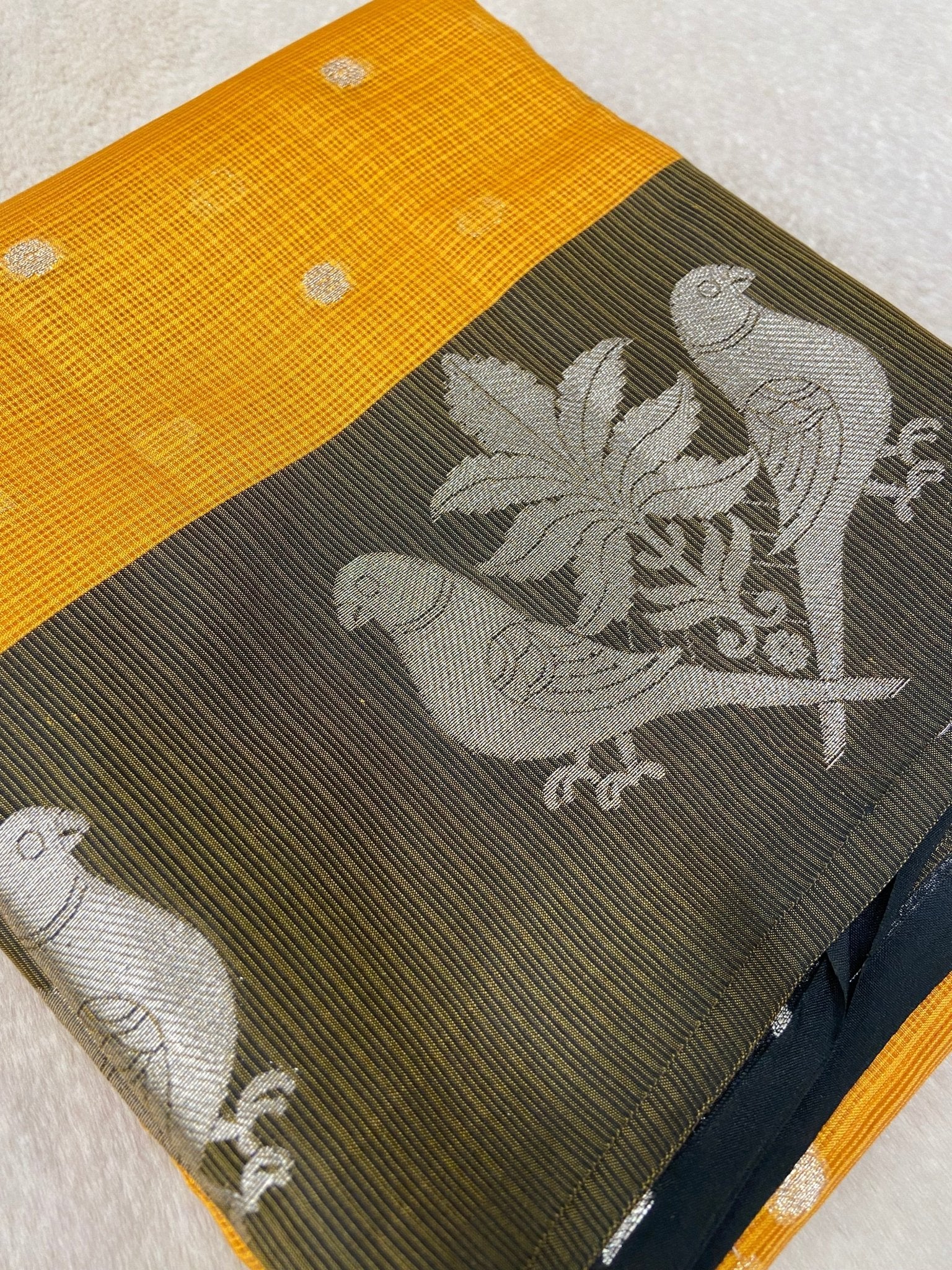 Premium Soft Organza Saree - Kanjeevaram Silk Mandir