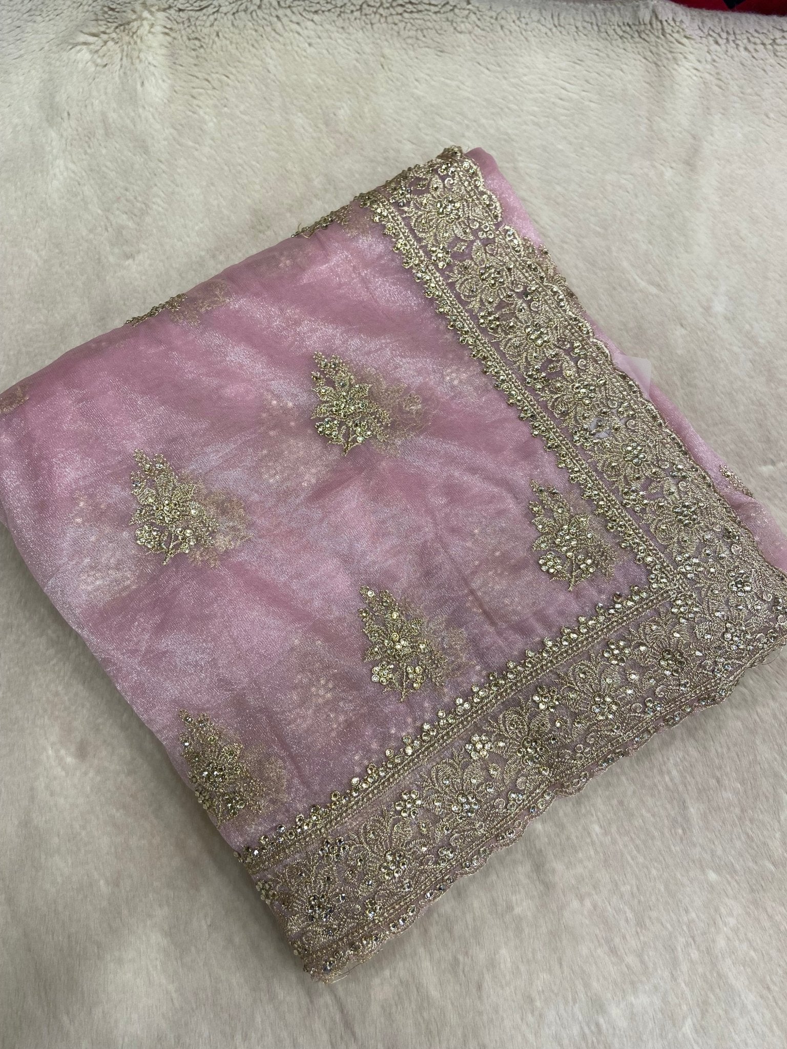 Premium Soft Organza Saree - Kanjeevaram Silk Mandir