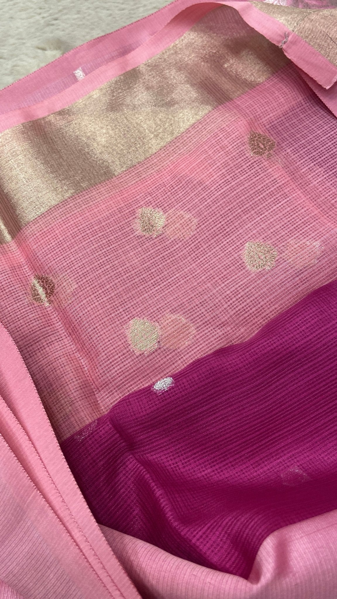 Premium Soft Organza Saree - Kanjeevaram Silk Mandir