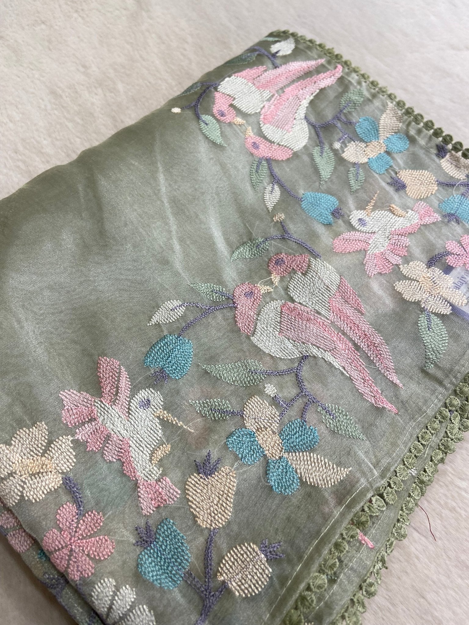 Premium Soft Organza Saree - Kanjeevaram Silk Mandir