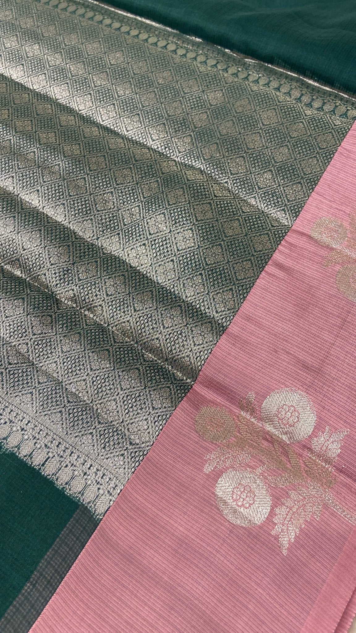 Premium Soft Organza Saree - Kanjeevaram Silk Mandir
