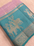 Premium Soft Organza Saree - Kanjeevaram Silk Mandir
